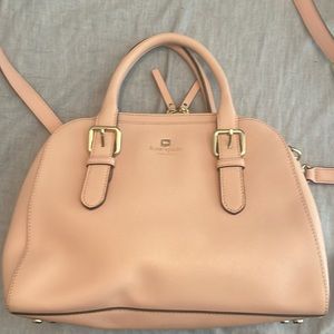 Pink Kate spade large crossbody bag